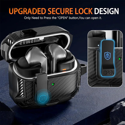 ערכת מגן ל־Galaxy Buds3 Pro – כולל נרתיק מוקשח, עט ניקוי ומחזיק מפתחות