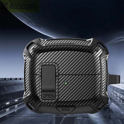 ערכת מגן ל־Galaxy Buds3 Pro – כולל נרתיק מוקשח, עט ניקוי ומחזיק מפתחות